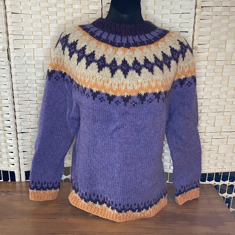 Icelandic Lopapeysa sweater